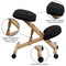 Emma and Oliver Mobile Wooden Ergonomic Kneeling Office Chair